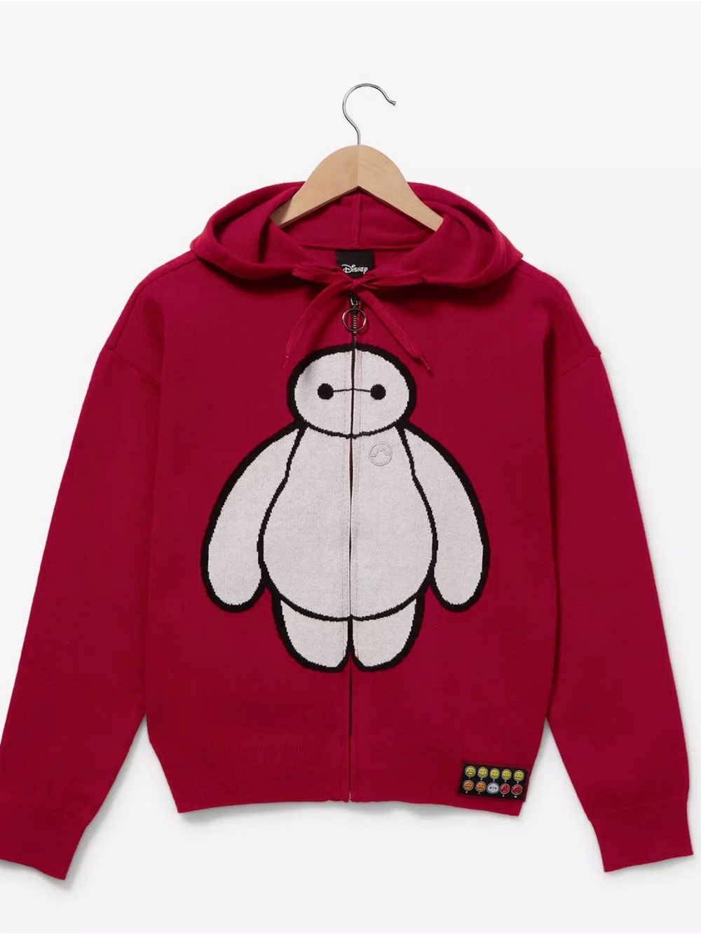 Disney Big Hero 6 Baymax Women's Knit Zippered Hoodie BoxLunch Exclusive
Size XS